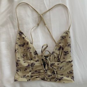 NWOT Mushroom Bralette